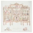 Baby Girls Ivory & Pink Doll House Swaddle Blanket, 1, hi-res