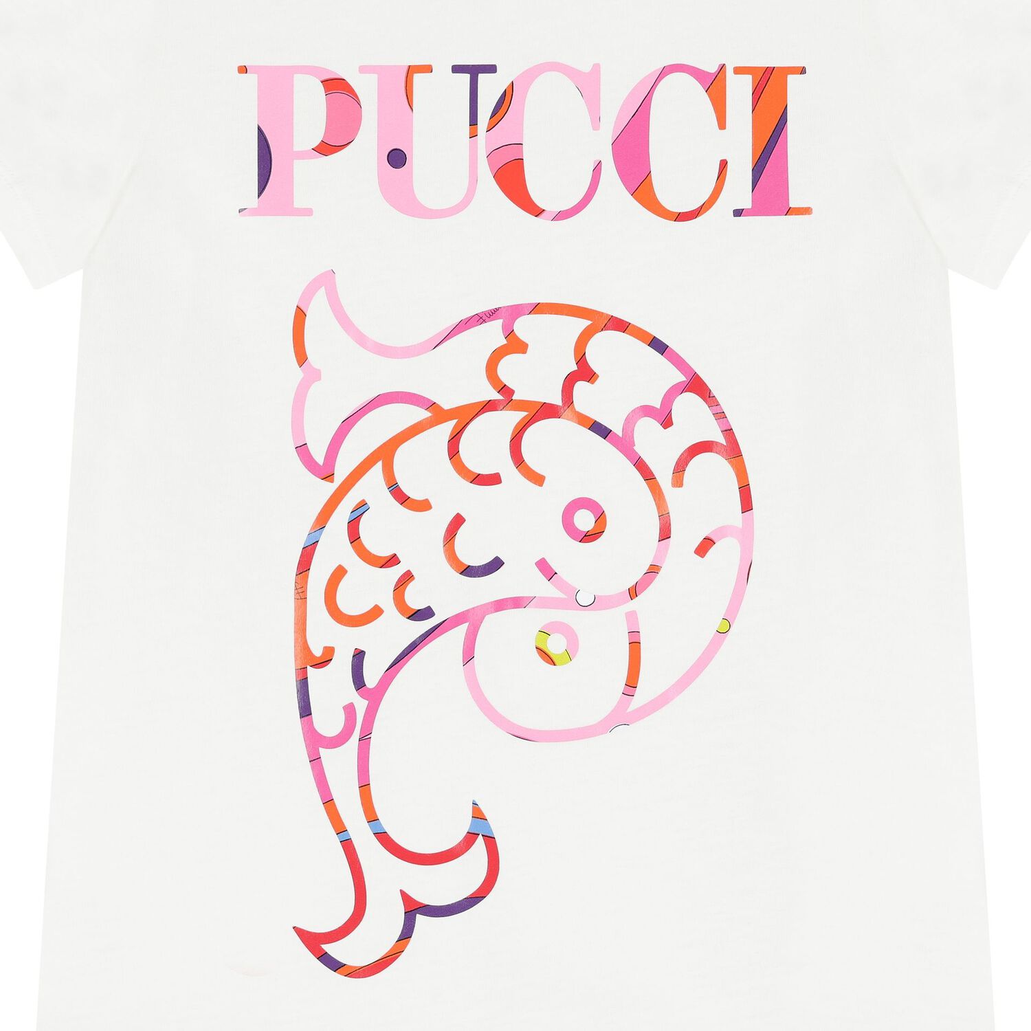 Girls White Logo Fontane T-Shirt, 3, hi-res