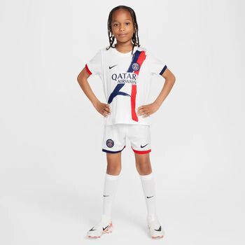 White Paris Saint Germain 2024/25 Shorts Set