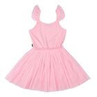 Girls Pink Unicorn Tulle Dress, 1, hi-res