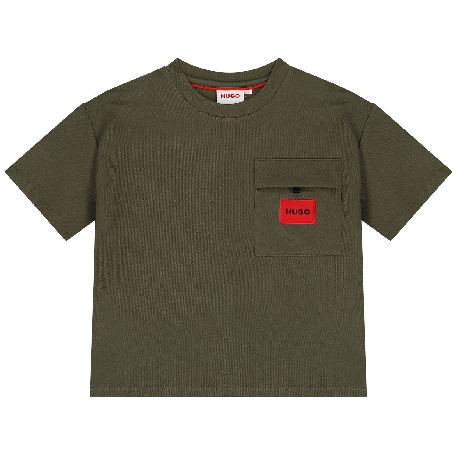 Boys Green Logo Oversized T-Shirt, 1, hi-res