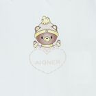 Baby Boys Blue Teddy Bear Logo Babygrow, 2, hi-res