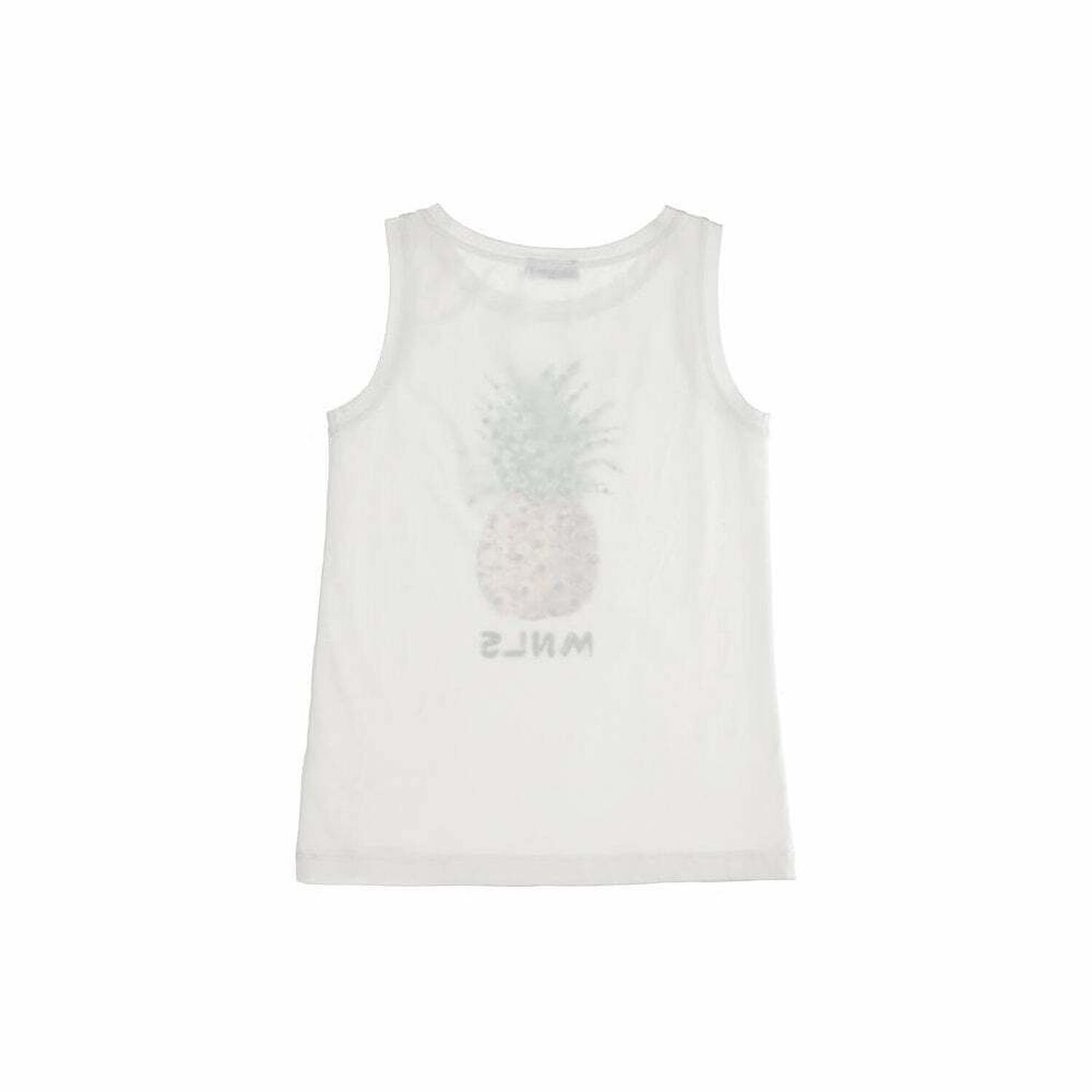 Girls White Pineapple Vest, 1, hi-res image number null