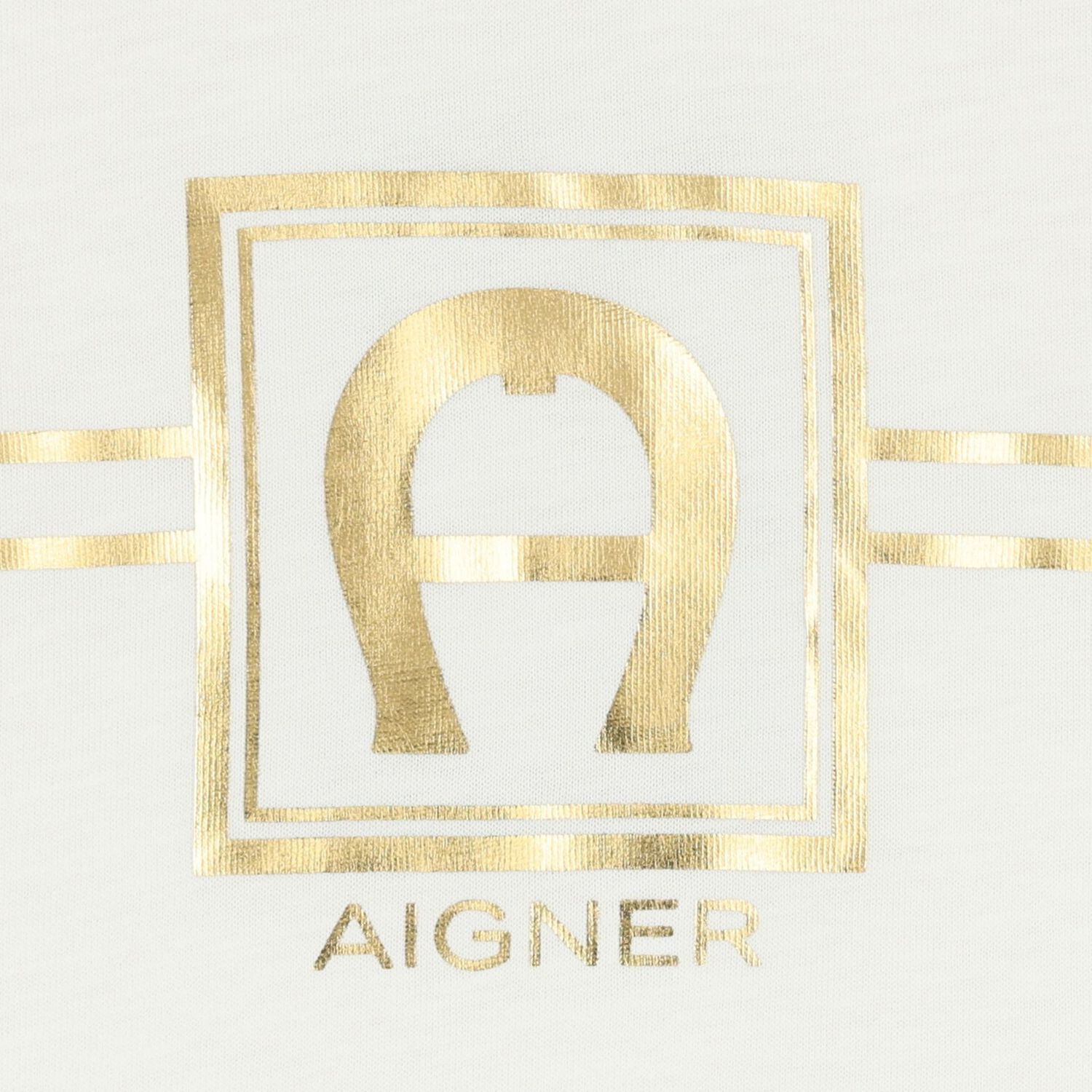 Younger Boys Ivory Logo T-Shirt, 1, hi-res