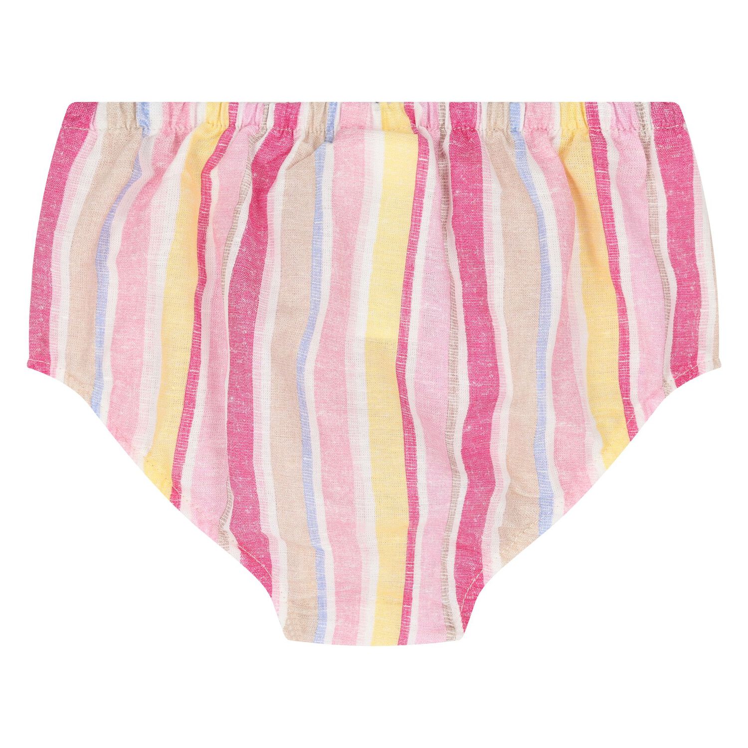 Baby Girls Multi-Coloured Striped Dress Set, 1, hi-res