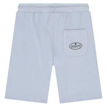 Younger Boys Blue Logo Shorts