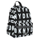 Black & White Logo Backpack, 1, hi-res