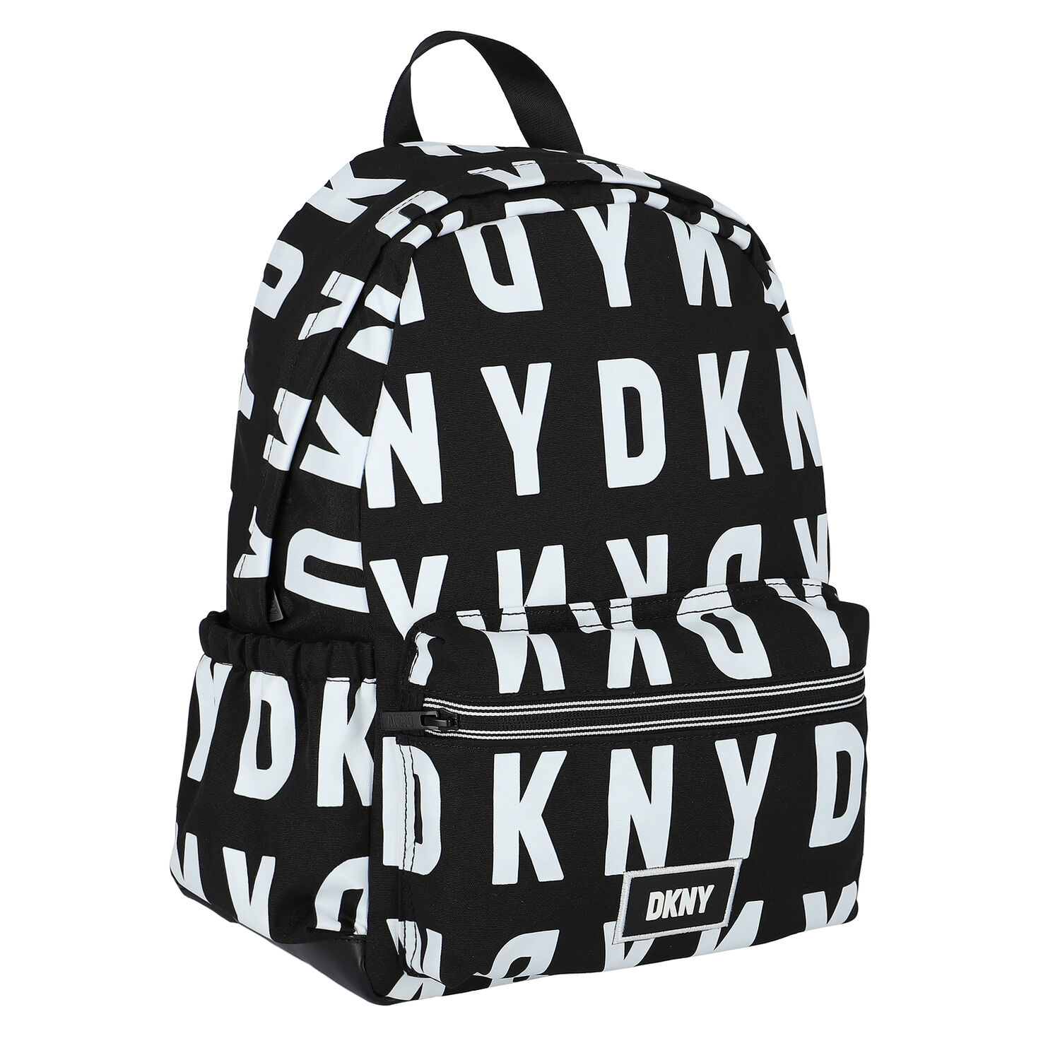 Black & White Logo Backpack, 1, hi-res