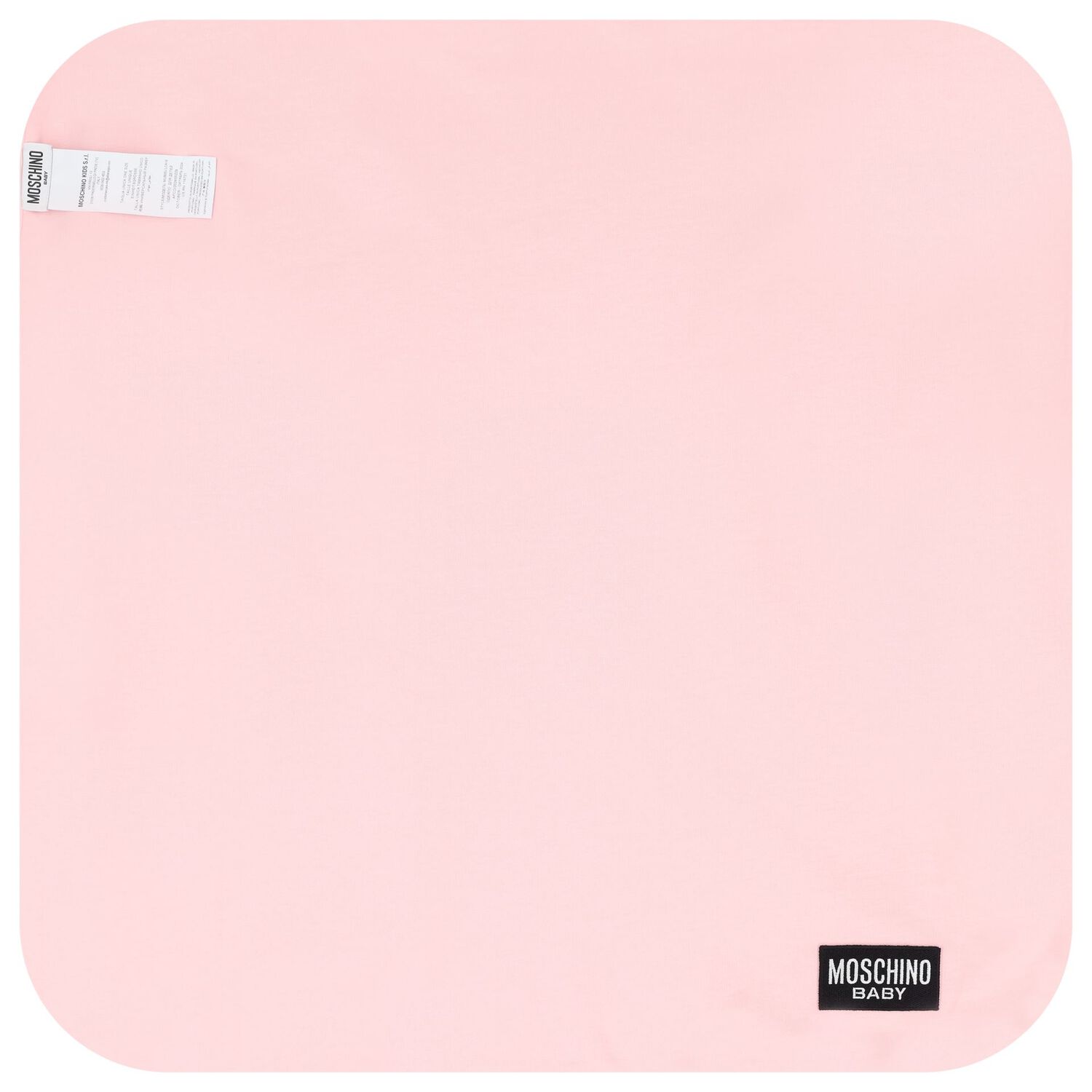 Baby Girls Pink Teddy Bear Logo Blanket, 5, hi-res