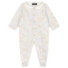 Baby Boys Blue Barocco Babygrow Gift Set, 2, hi-res