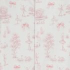 Baby Girls White & Pink Swan Babygrow, 1, hi-res