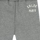 Younger Girls Grey Logo Joggers, 1, hi-res