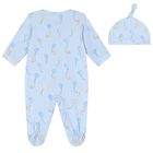 Baby Boys Blue Kite Babygrow & Hat Set, 1, hi-res