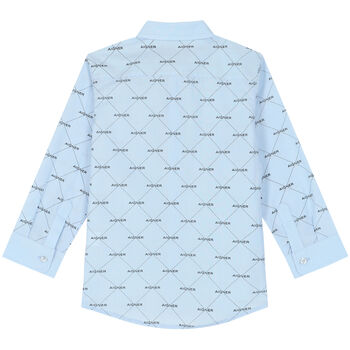 Boys Blue Logo Shirt