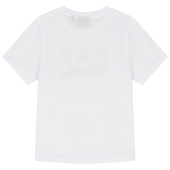 Boys White Logo T-Shirt