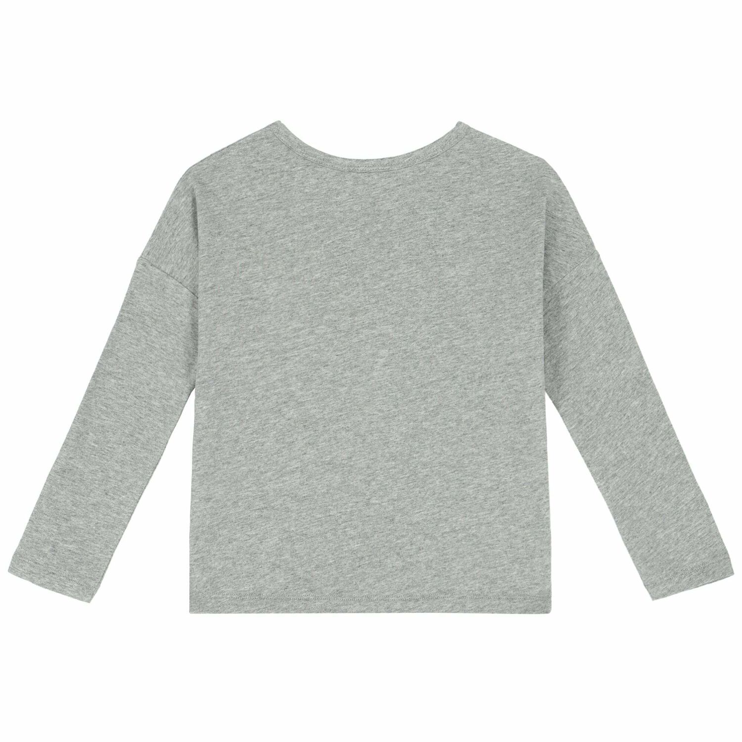 Girls Grey Logo Top, 1, hi-res image number null