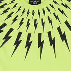 Boys Neon Green Thunderbolt T-Shirt, 1, hi-res