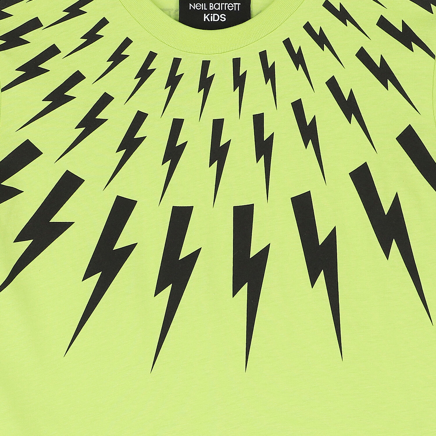 Boys Neon Green Thunderbolt T-Shirt, 1, hi-res
