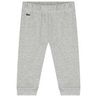 Baby Boys Grey Logo Tracksuit, 1, hi-res