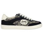 Beige GG logo Canvas Trainers, 1, hi-res
