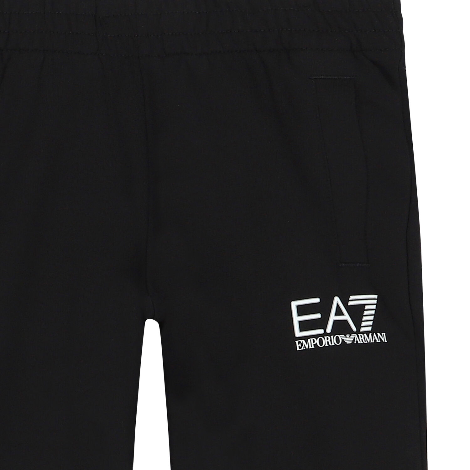 Boys Black Logo Joggers, 1, hi-res image number null