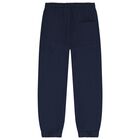 Navy Blue Logo Joggers, 3, hi-res