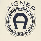 Boys Yellow & Navy Logo T-Shirt, 1, hi-res