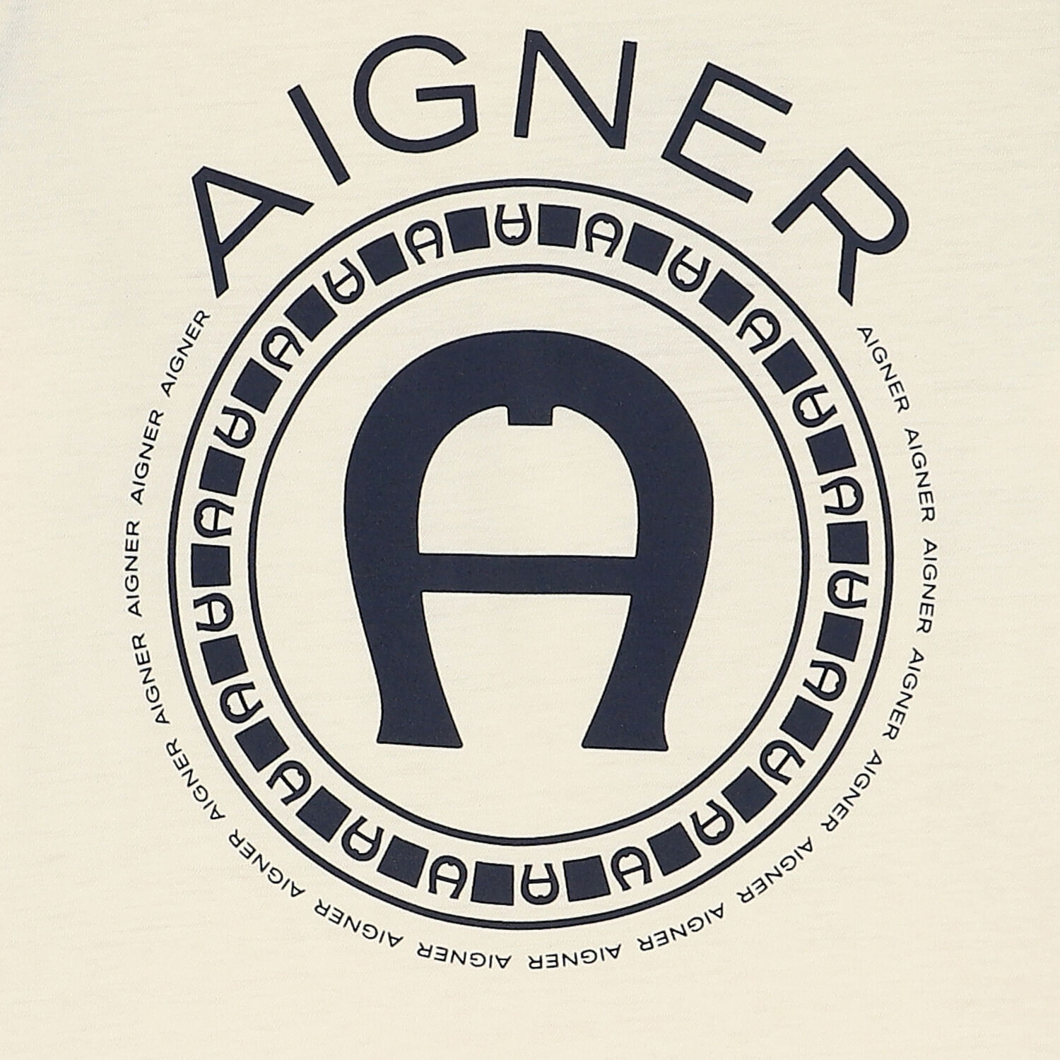 Boys Yellow & Navy Logo T-Shirt, 1, hi-res