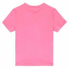 Girls Pink Logo T-Shirt, 3, hi-res