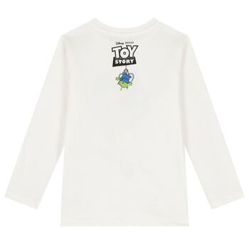 Boys Ivory Disney Toy Story Long Sleeve Top