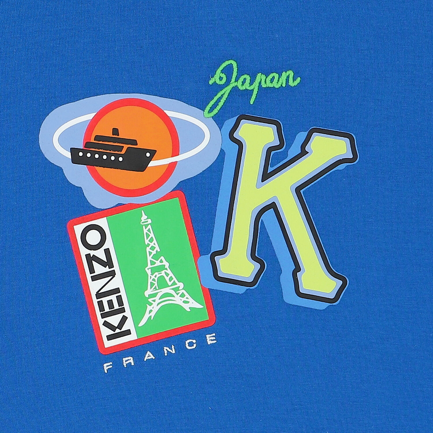 Boys Blue Logo T-Shirt, 1, hi-res