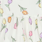 Younger Girls Ivory Tulip Dress, 1, hi-res