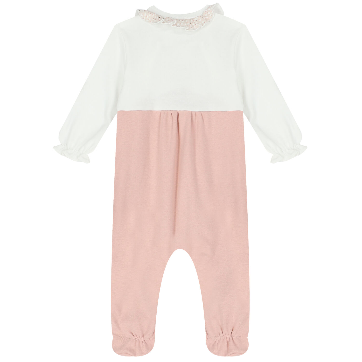 Baby Girls Pink & Ivory Babygrows ( 2-Pack ), 1, hi-res image number null