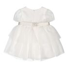 Baby Girls Ivory Tulle Dress Set, 1, hi-res