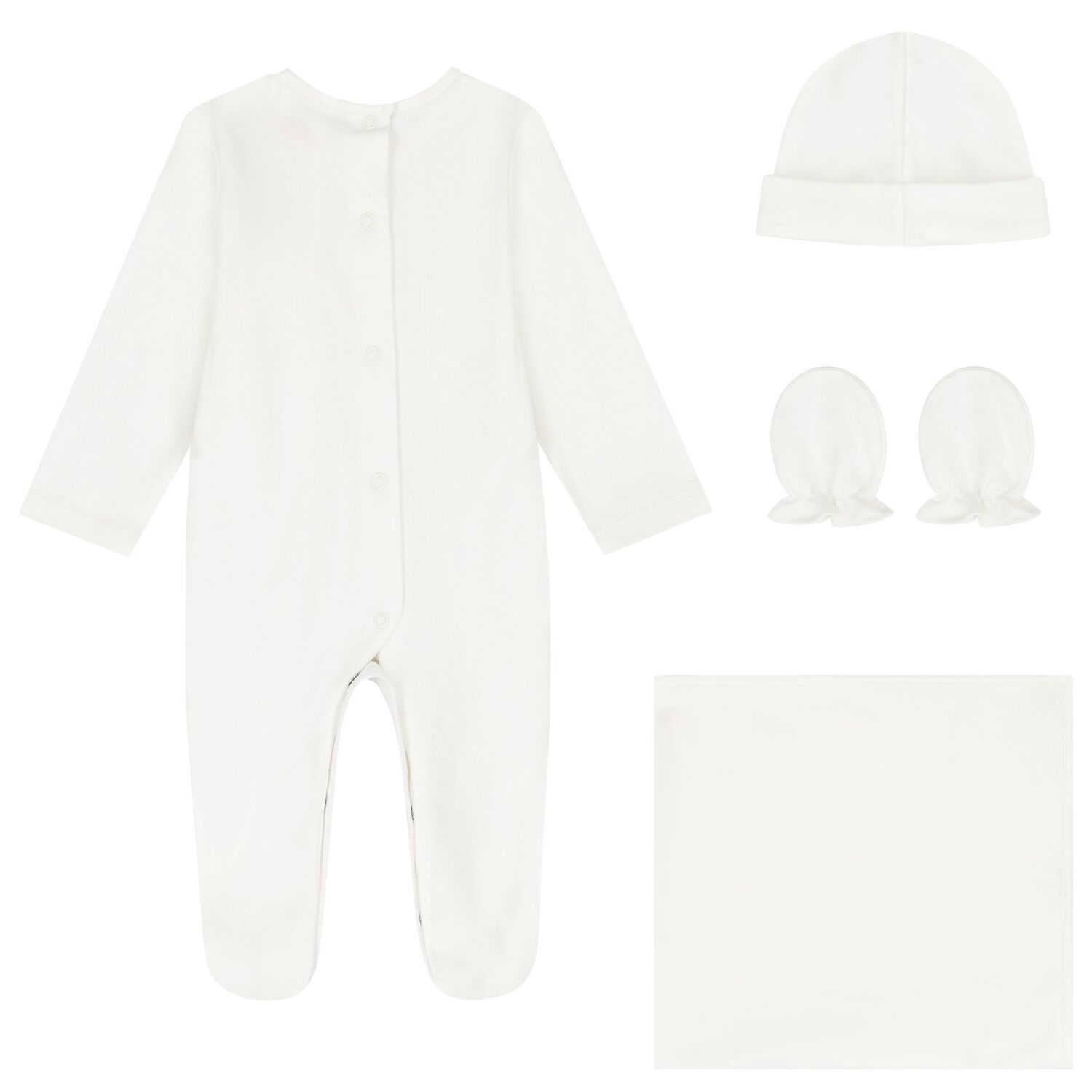 White Babygrow Gift Set, 1, hi-res image number null