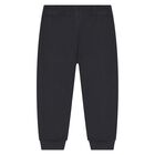 Younger Boys Green, Beige & Navy Blue 3 Piece Tracksuit, 3, hi-res