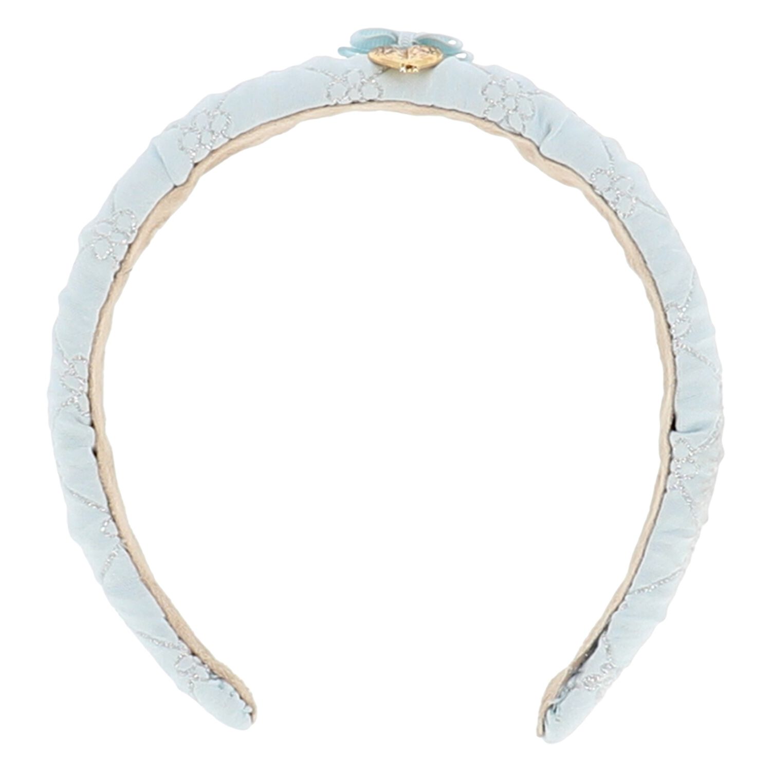 Girls Blue Flower Headband, 2, hi-res image number null