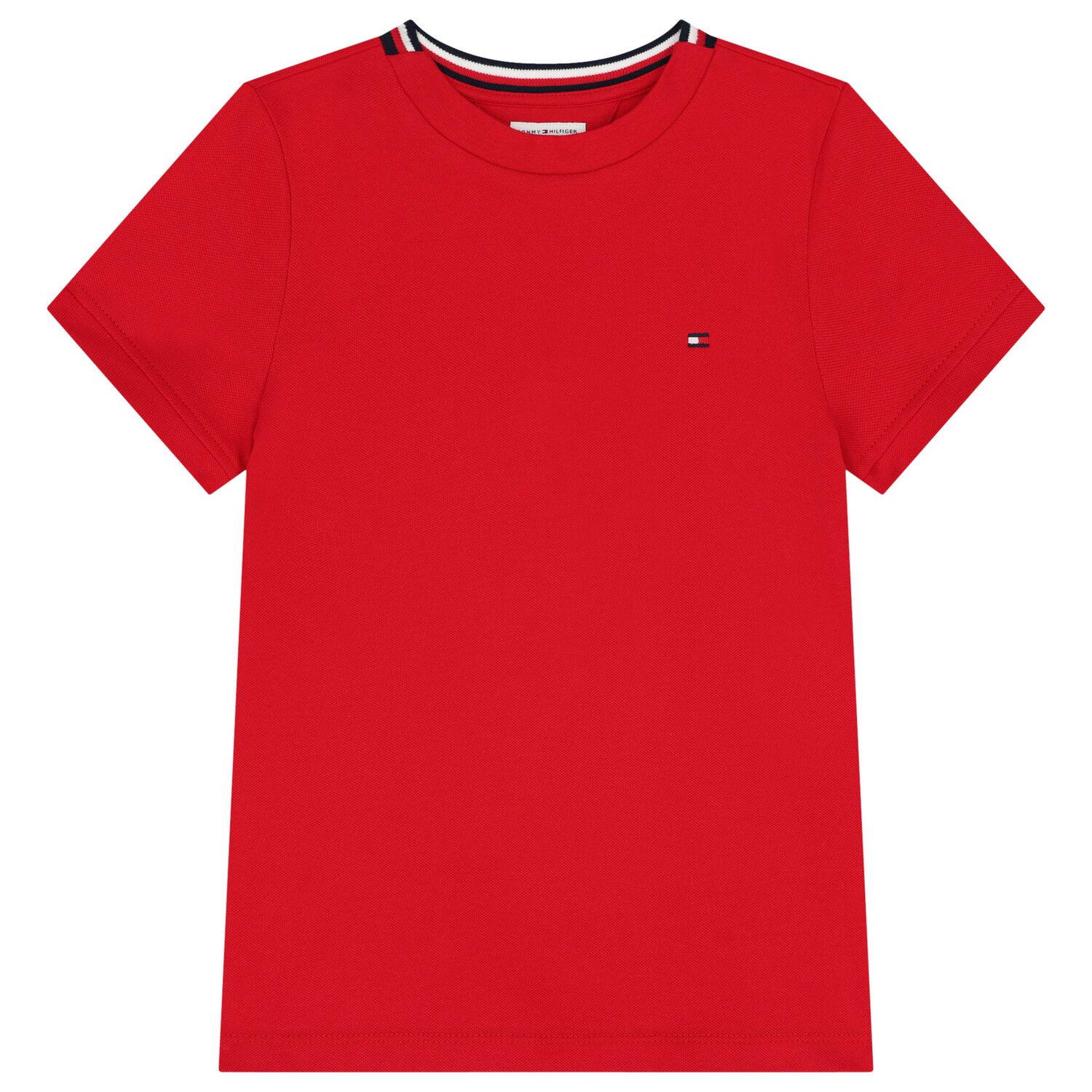 Boys Red Logo T-Shirt, 2, hi-res
