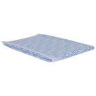 Blue Logo Knitted Baby Blanket, 1, hi-res