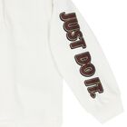 Younger Boys Ivory & Burgundy Logo Tracksuit, 2, hi-res