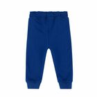 Younger Boys Blue Logo Joggers, 1, hi-res