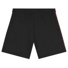 Boys Grey & Black Logo Shorts Set, 4, hi-res