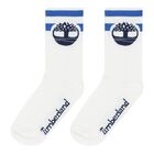 Baby Boys White Logo Socks ( 3 Pack ), 1, hi-res