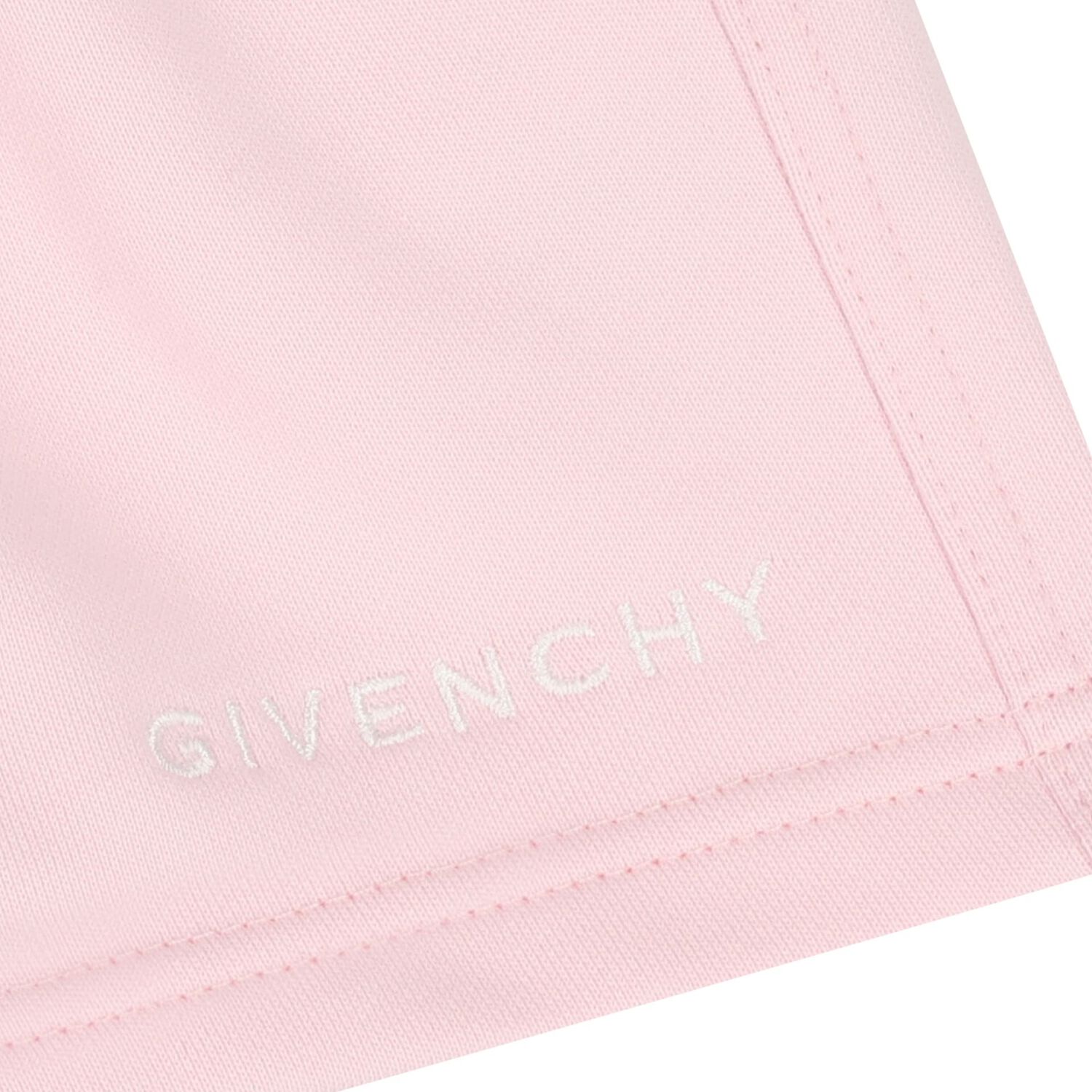 Girls Pink Logo Shorts, 1, hi-res