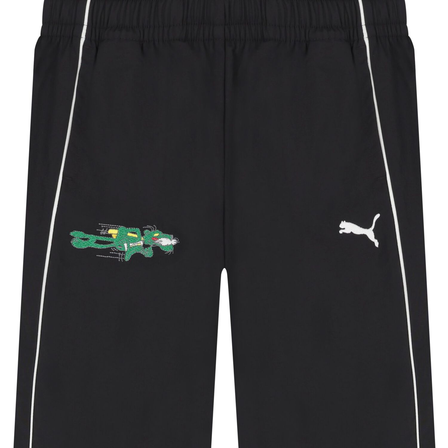 Boys Black Logo Joggers, 1, hi-res