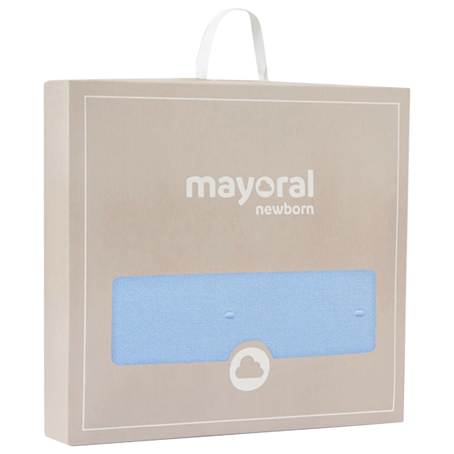 Baby Boys Blue Knit Blanket, 3, hi-res