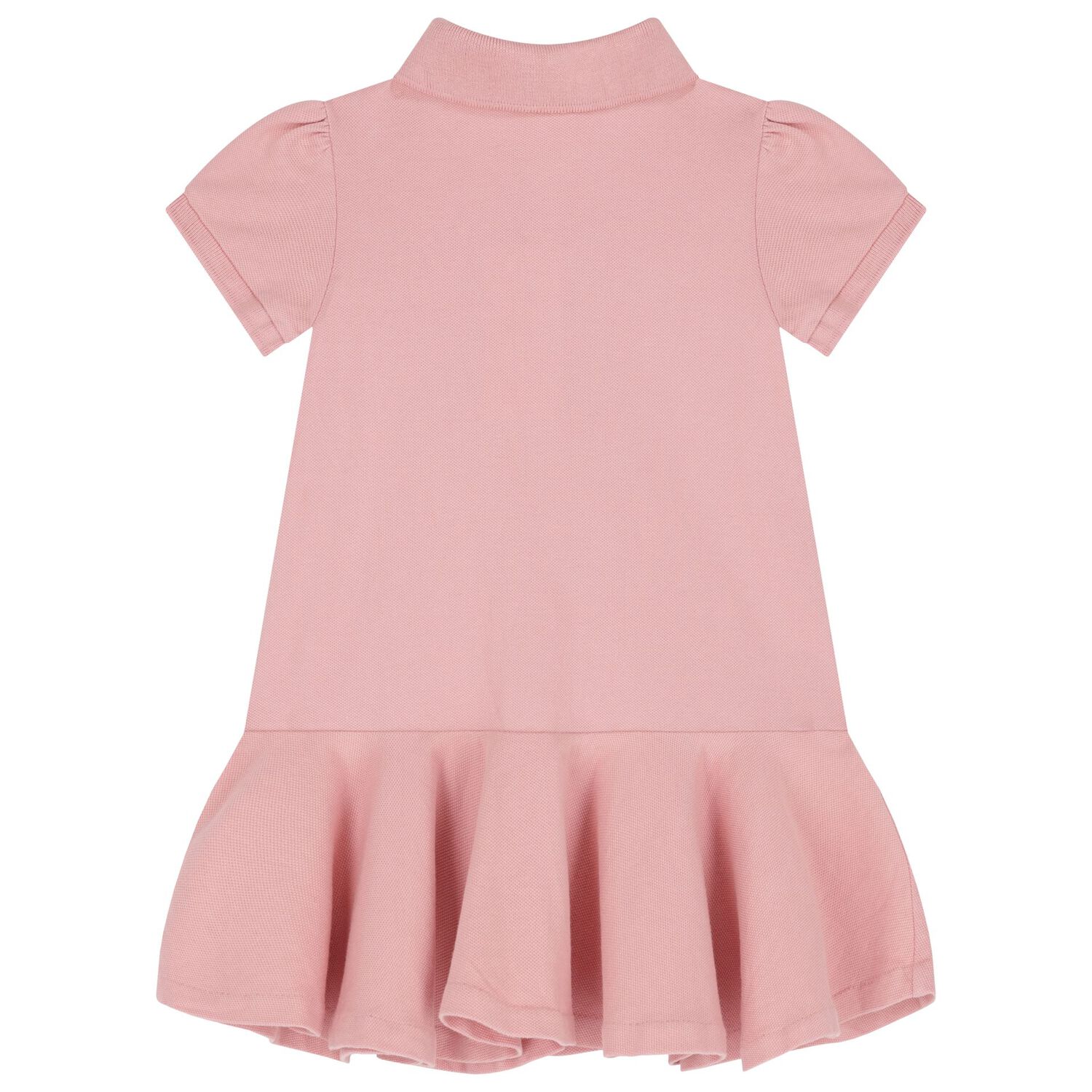 Baby Girls Pink Logo Polo Dress Set, 1, hi-res