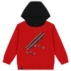 Boys Red & Black Skate Tracksuit, 1, hi-res
