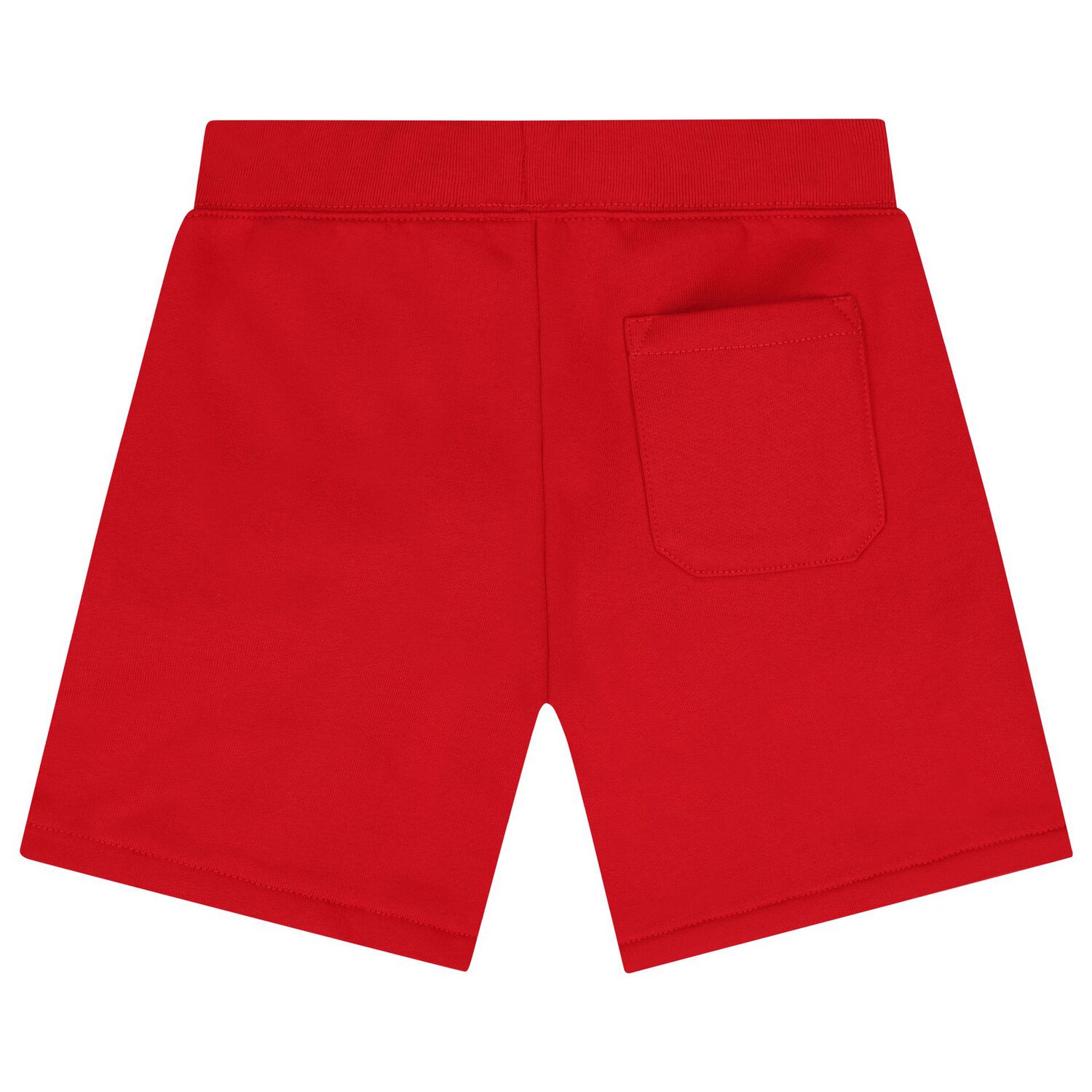 Boys Red Logo Shorts, 1, hi-res