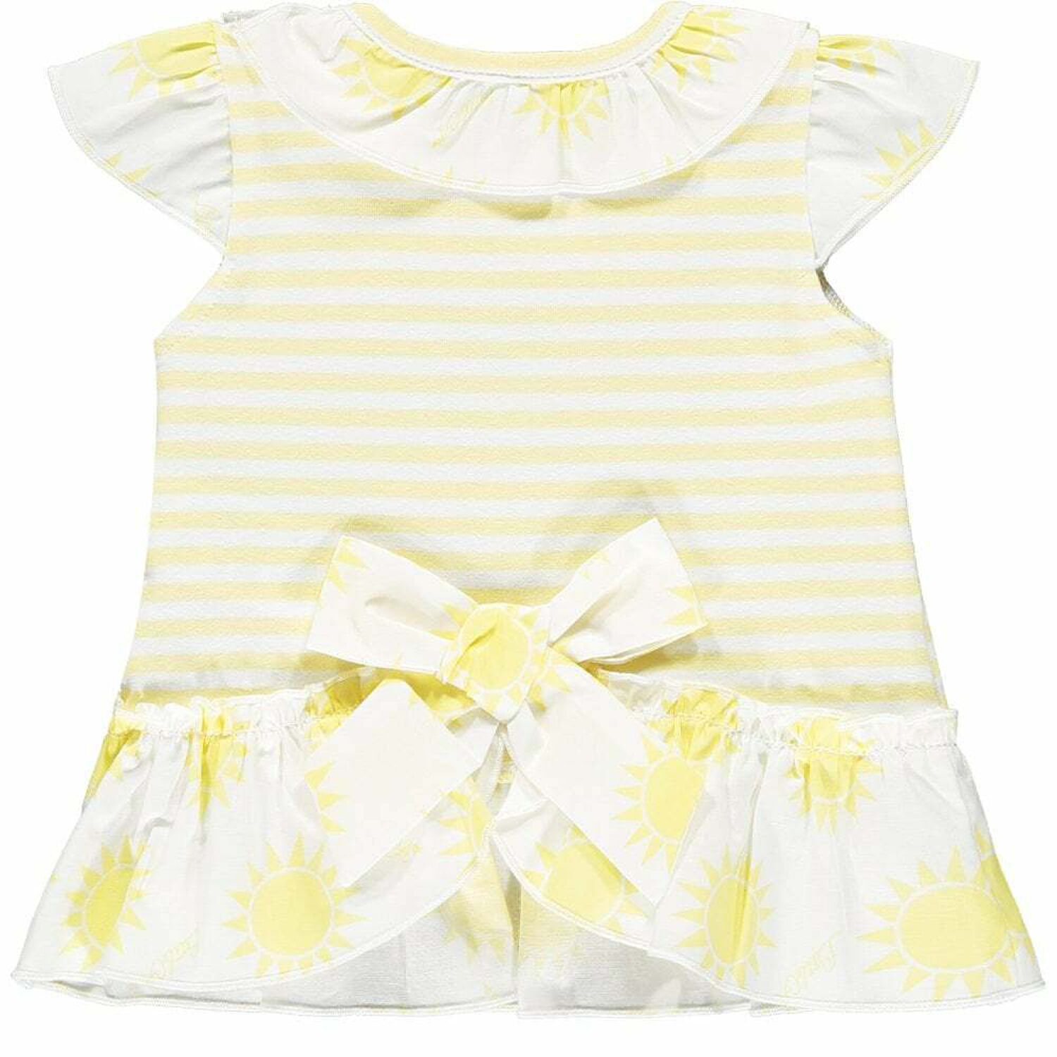 Younger Girls Yellow & White Leggings Set, 1, hi-res image number null